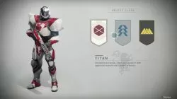 Character Customization Destiny 2 Class Select