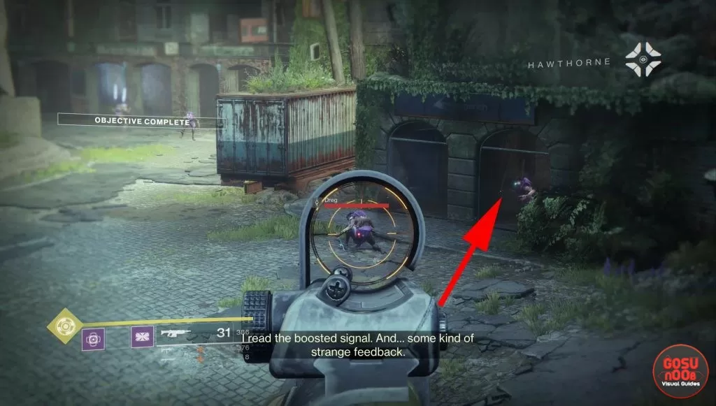 Destiny 2 Outskirts Hidden Golden Chest Location