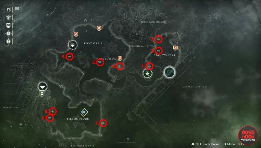 Destiny 2 Region Chest Locations on Io