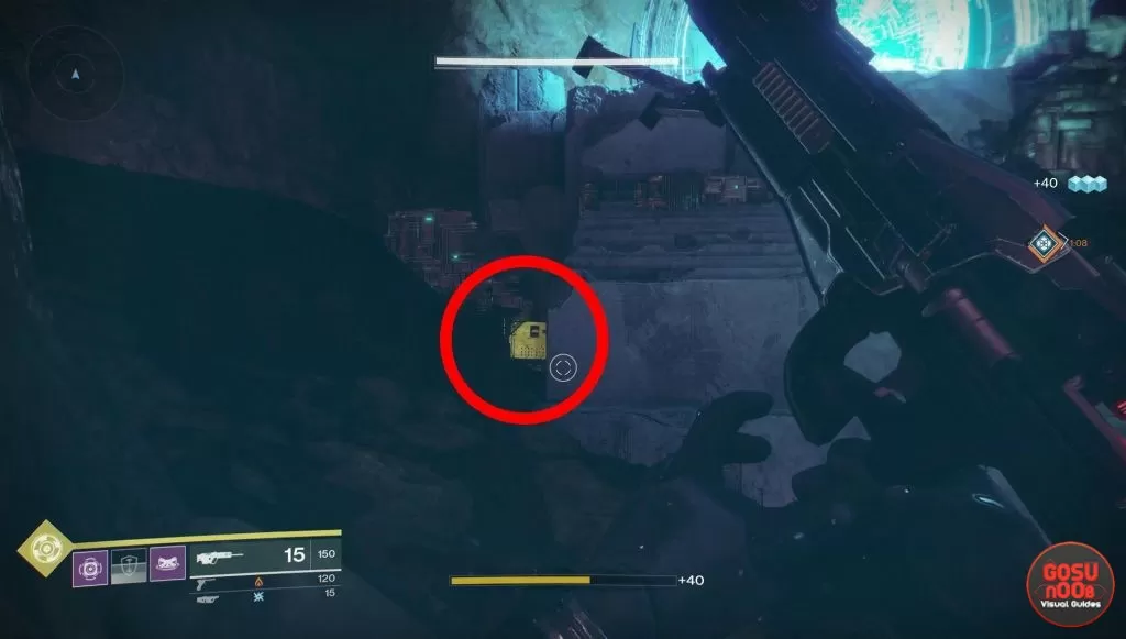 Location of Chest in Destiny 2 Loot Cave