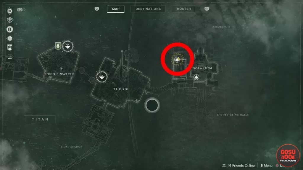 Solarium Destiny 2 Titan Cayde Treasure Map Chest Locations