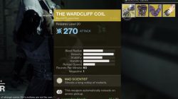 Wardcliff Coil Xur September 22nd Titan Location
