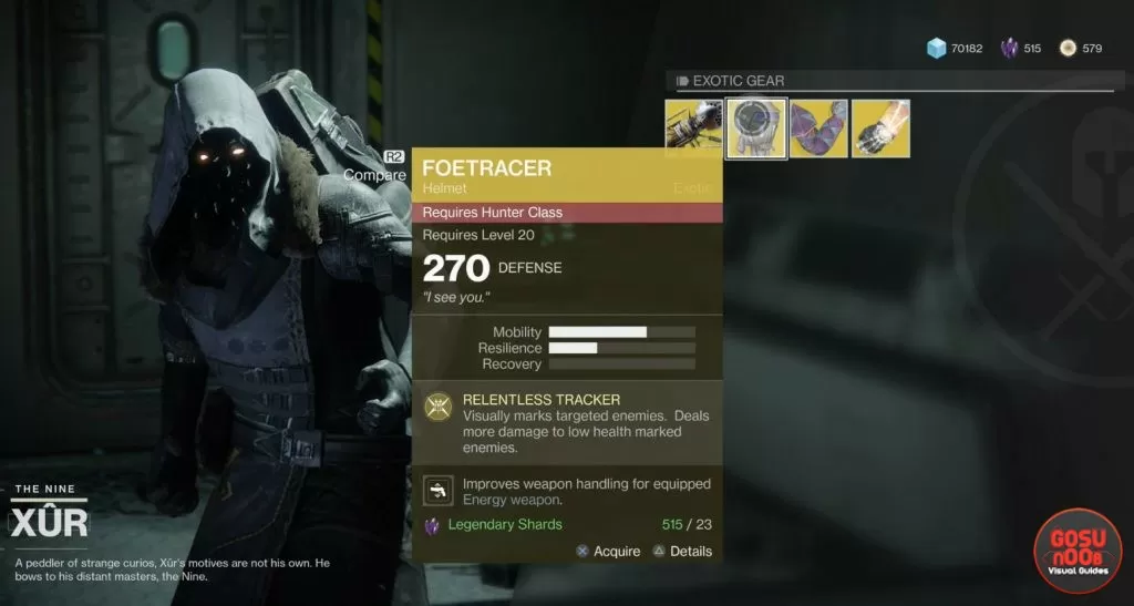 Foetracer Xur Location Destiny 2