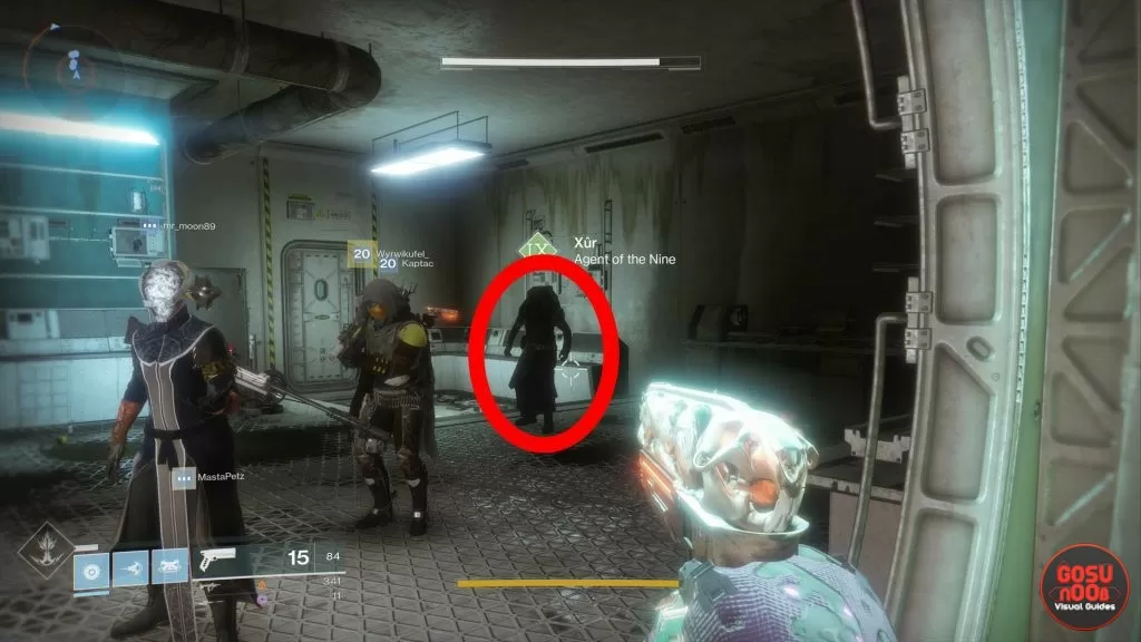 Where to Find Xur September 22nd Friday