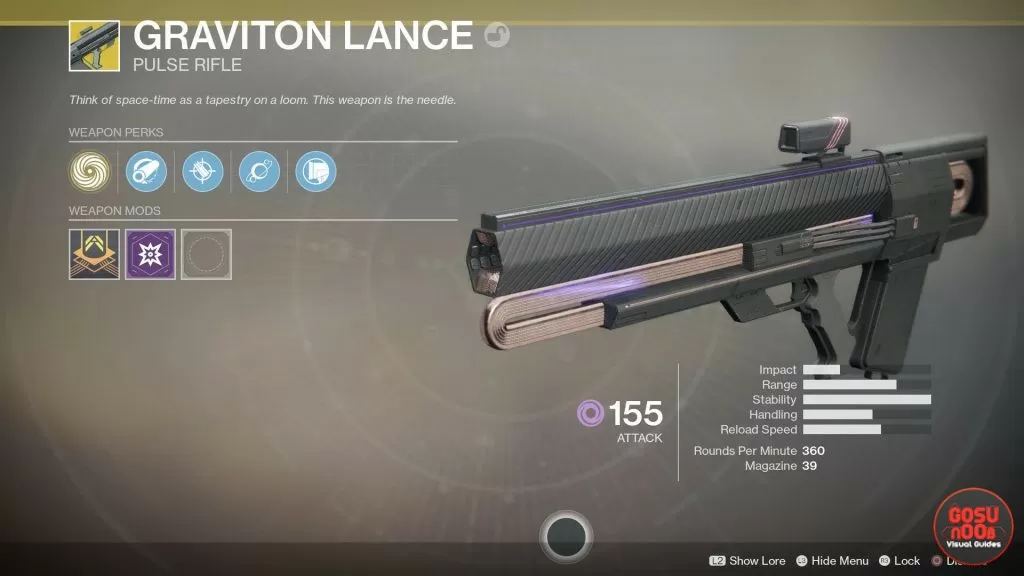 destiny 2 graviton lance exotic pulse rifle