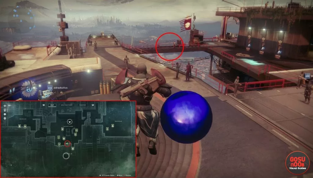 destiny 2 tower secrets ball