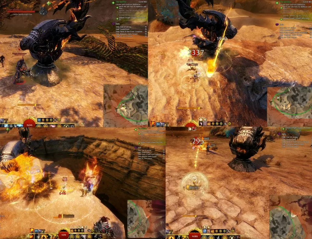 GW2 PoF Damage Control Catapults