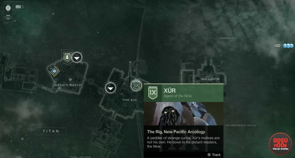 Xur Location September 22nd How to Find