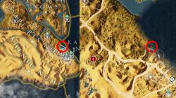 AC Origins Dead End Riddle Solution Loot Spot