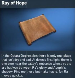 AC Origins Ray of Hope Papyrus Puzzle Solution Guide