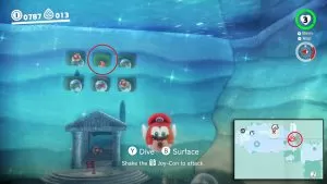 Cheep-Cheep-Crossing-lake-power-moon-mario-odyssey