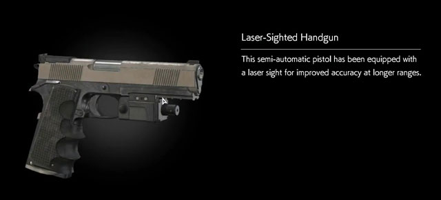 Evil Within 2 Laser Sighted Handgun Weapon Location