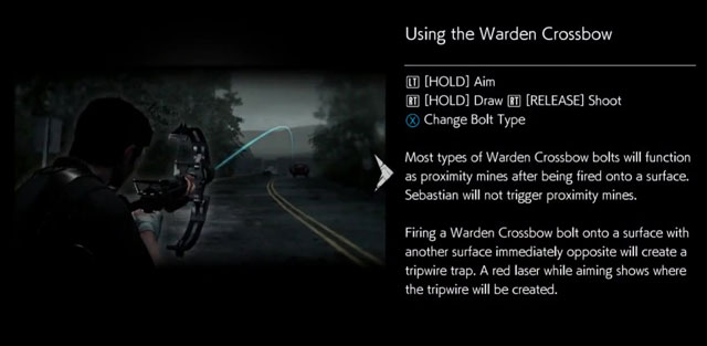 Evil Within 2 Warden Crossbow Weapon
