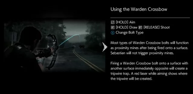 Evil Within 2 Warden Crossbow Weapon