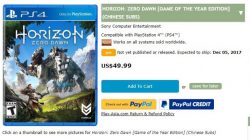 GOTY Edition Horizon Zero Dawn Leaked