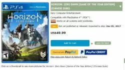 GOTY Edition Horizon Zero Dawn Leaked