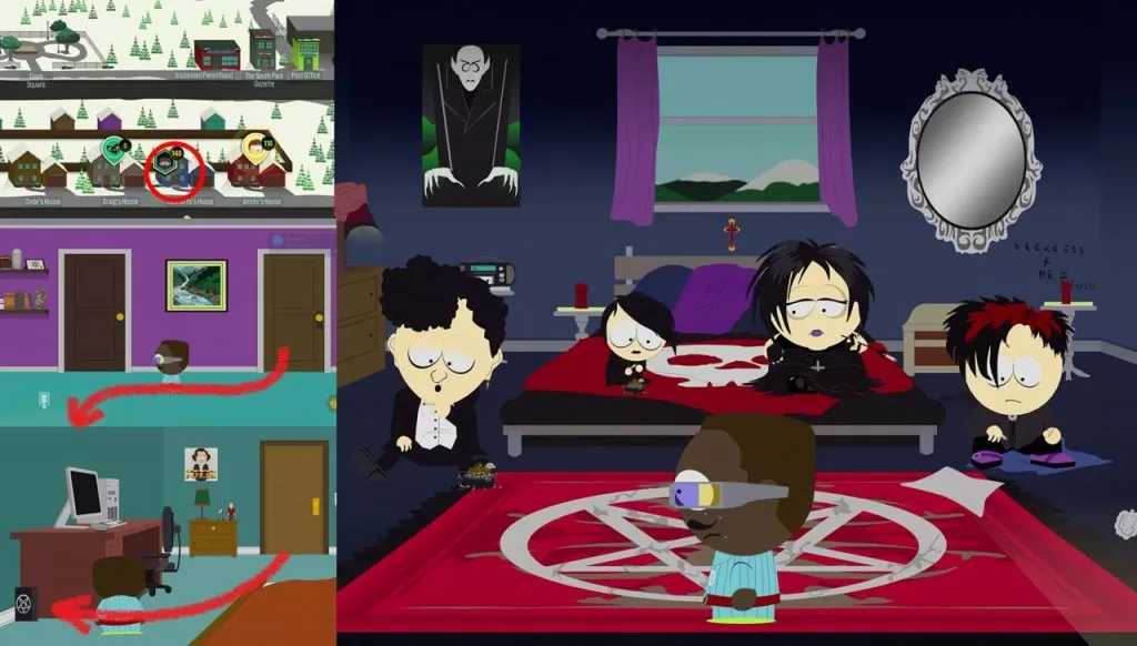 Goth Kids Selfies South Park Fractured But Whole