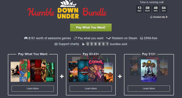 Humble Down Under Bundle Feature Nine Australian Games