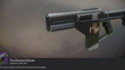 Iron Banner Wizened Rebuke Destiny 2 Exotic Fusion Rifle