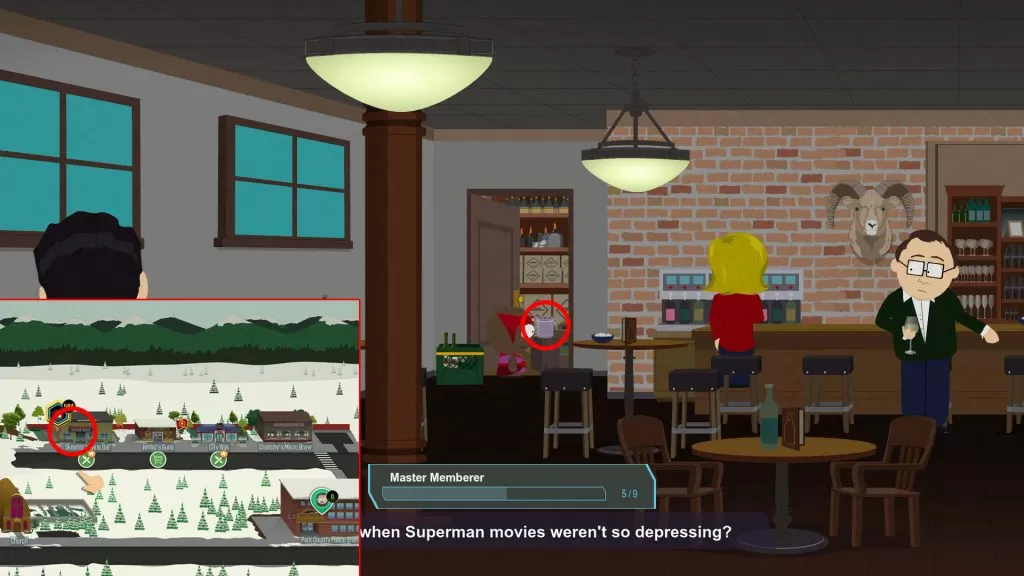 Memberberries in Skeeter's Wine Bar Location South Park Fractured But Whole