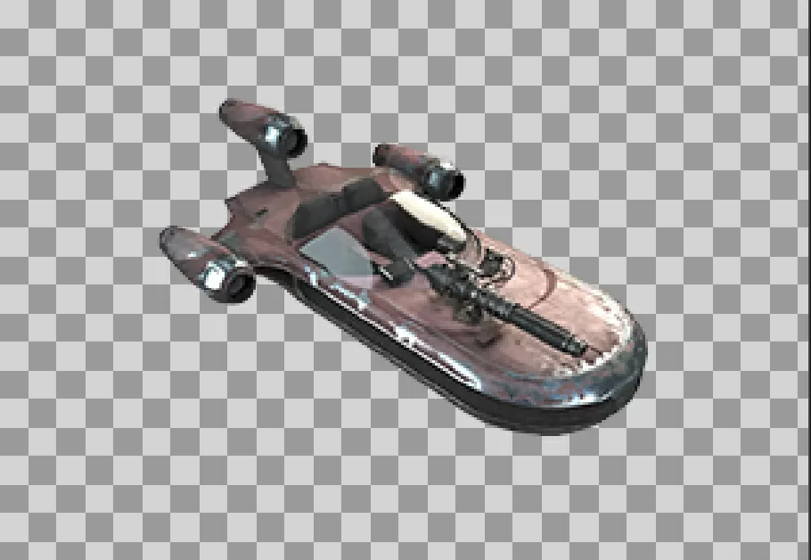 Star Wars Battlefront 2 X-34 Landspeeder