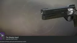 Steady Hand Exotic Hand Cannon