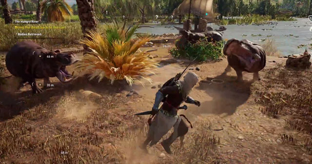 ac origins hungry river side quest