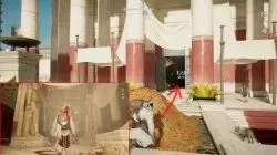 ac origins leaning tower papyrus puzzle location