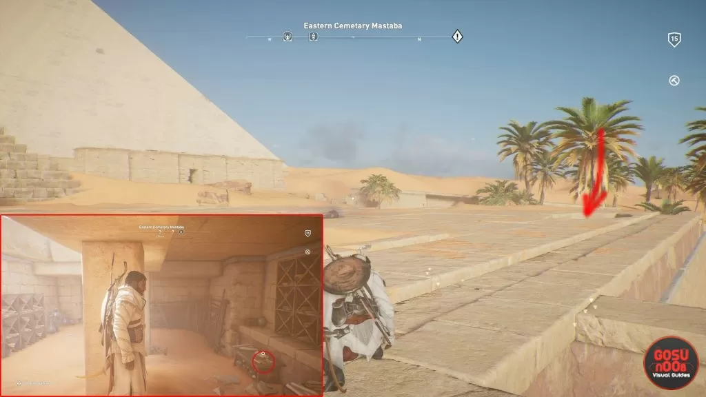 ac origins stone fungus papyrus location