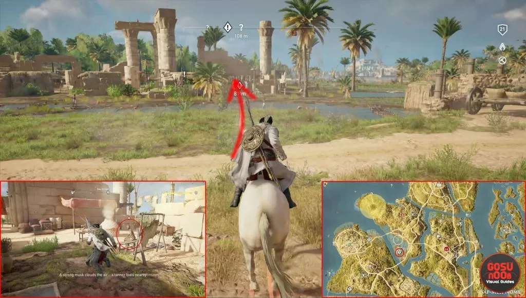 ac origins thick skin starting location