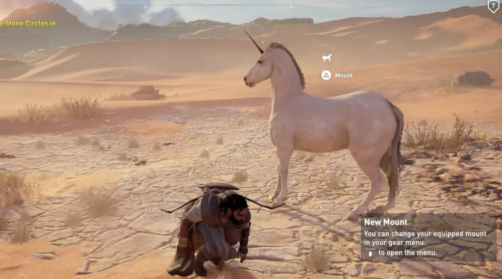 ac origins unicorn mount