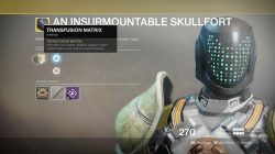 Destiny 2 Xur Insurmountable Skullfort