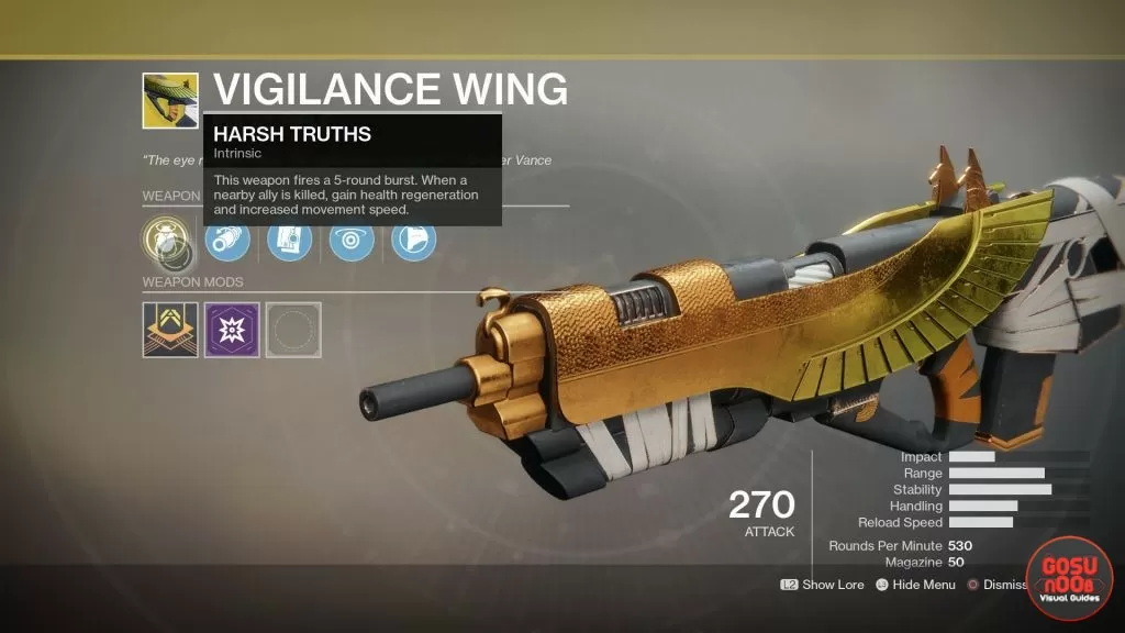 Destiny 2 Xur Vigilance Wing