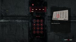 evil within 2 door b-34 keypad combination