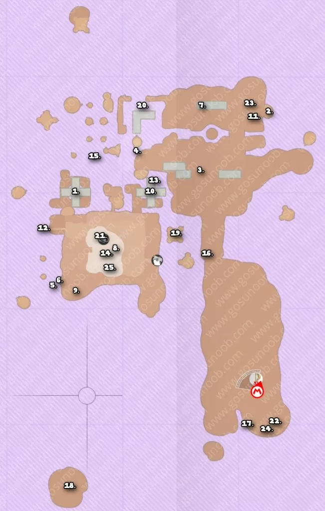 lost kingdom power moons locations map super mario odyssey