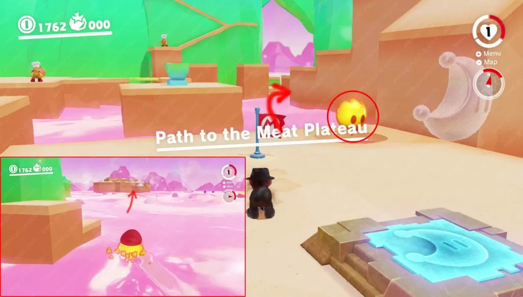 luncheon kingdom warp painting location