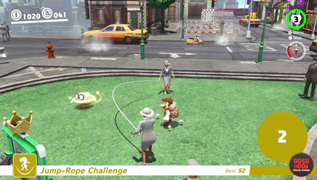 metro kingdom jump rope challenge tips super mario odyssey