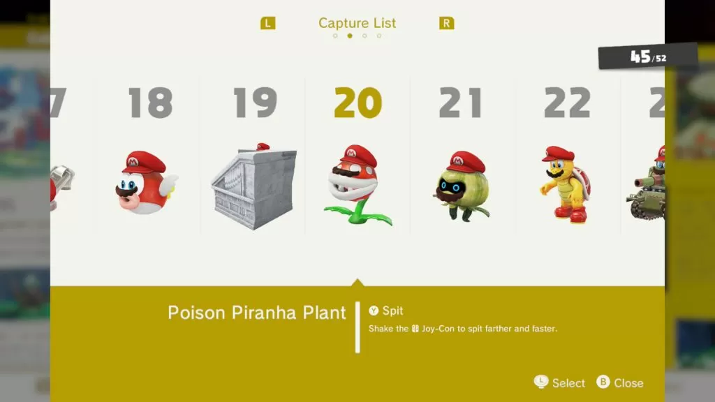 poison piranha plant capture location