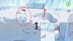 snow kingdom warp painting location