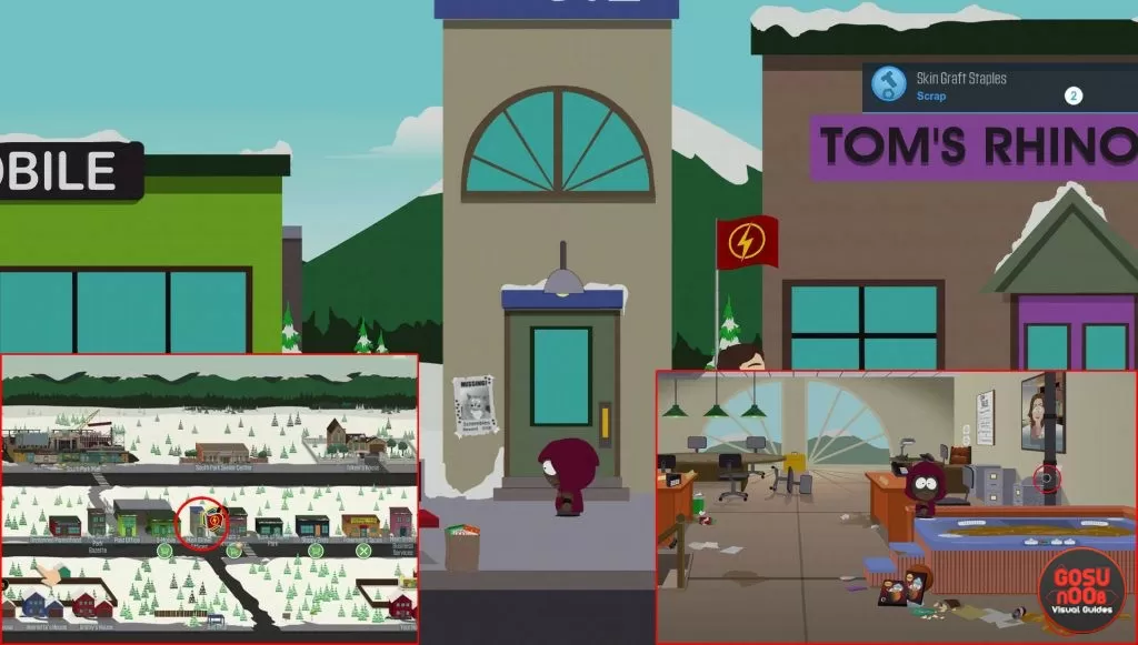 south park fractured but whole artifact central street offices