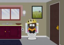 south park fractured but whole stuck at first toilet