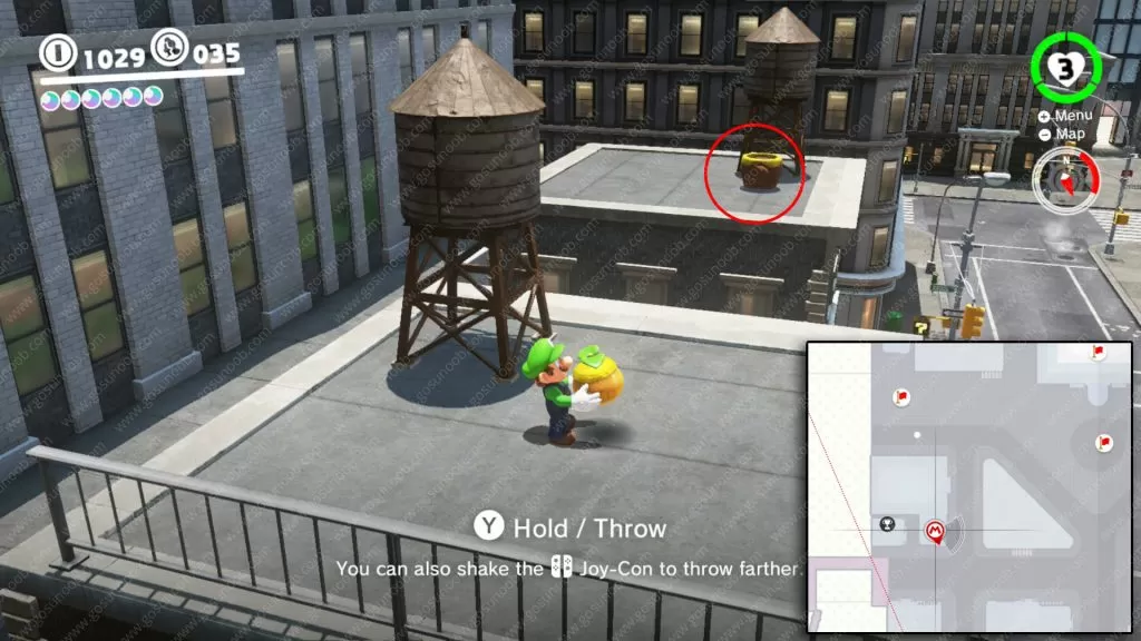 super mario odyssey metro kingdom seed location three City Gardening