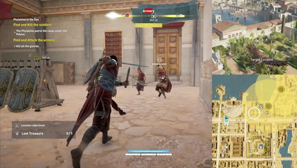 AC Origins Phylakitai Find and Attack the Armory