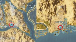 AC Origins Sobek's Rage Loot Map Location
