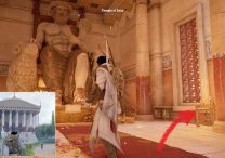 AC Origins Temple of Zeus Papyrus Puzzle Location