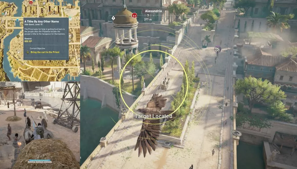 AC Origins Tithe By Any Other Name Find and Steal the Cart