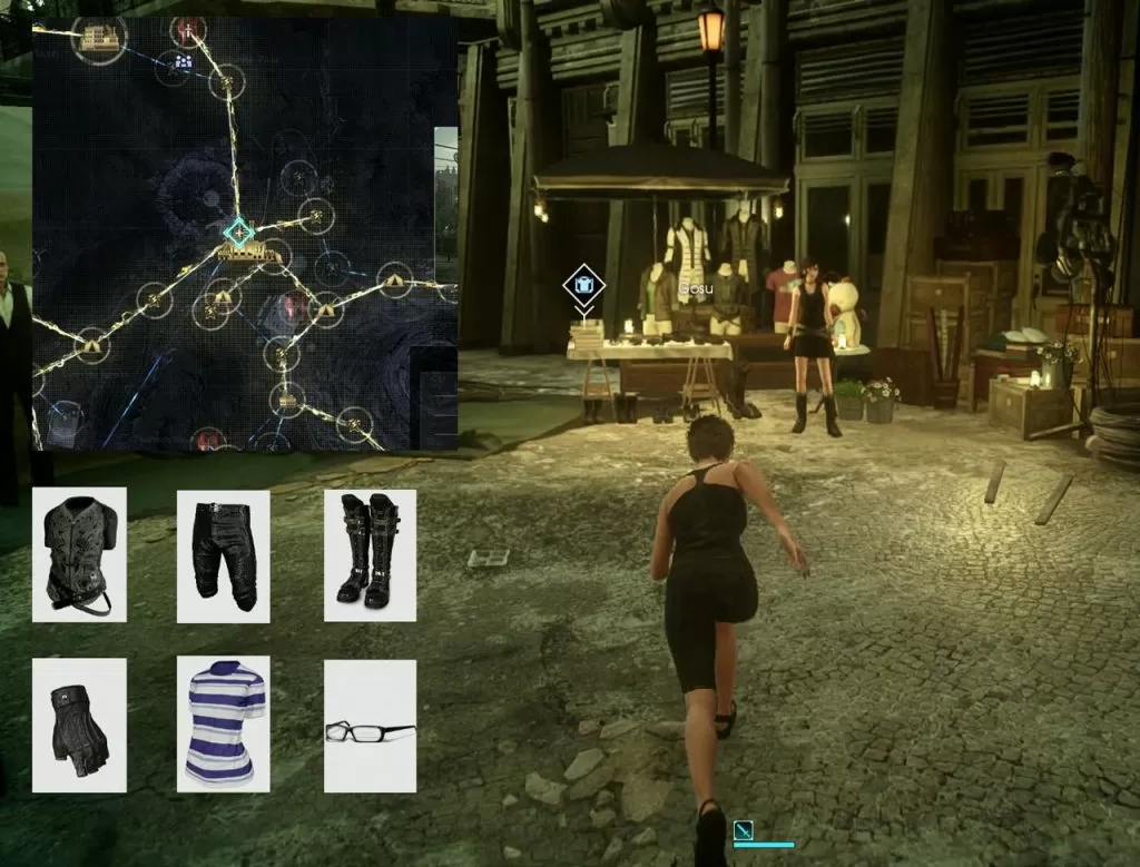 FFXV Comrades Iris Lestallum Clothing Shop