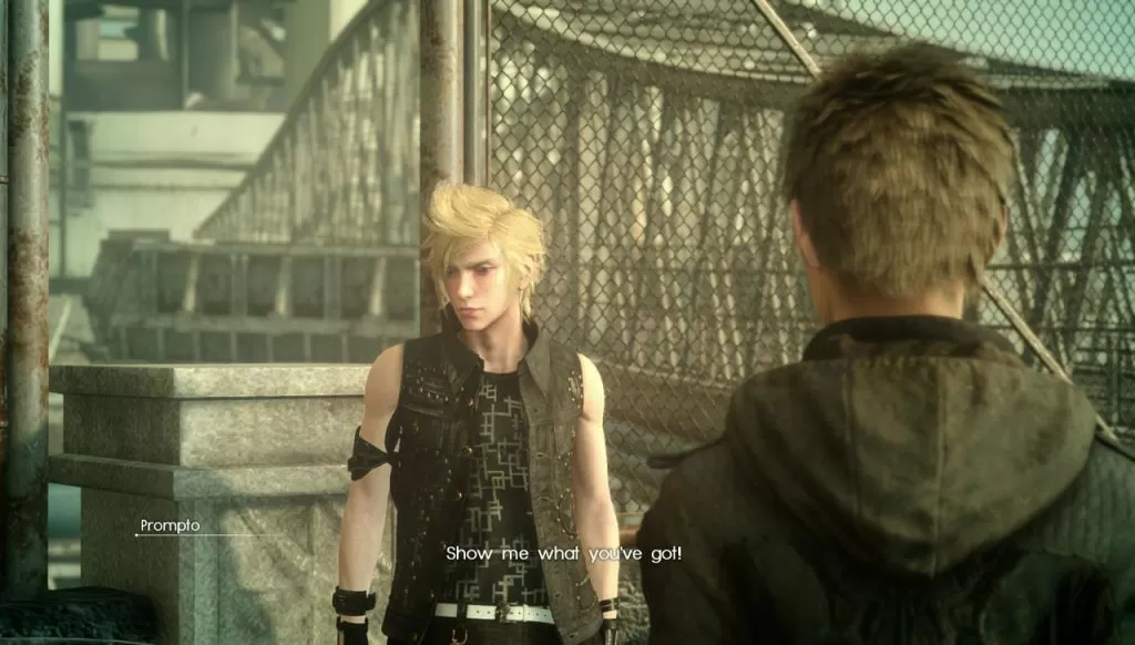 FFXV Comrades Prompto