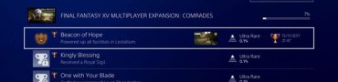 Final Fantasy XV Comrades Multiplayer DLC Achievements / Trophies
