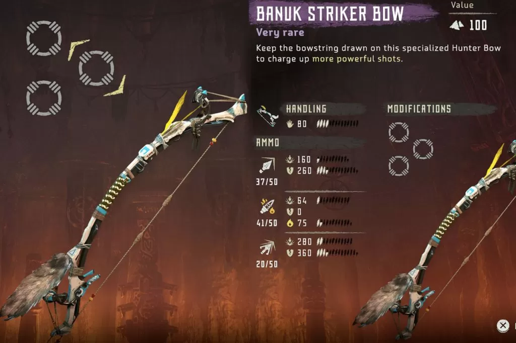 HZD Banuk Striker Bow DLC Weapon